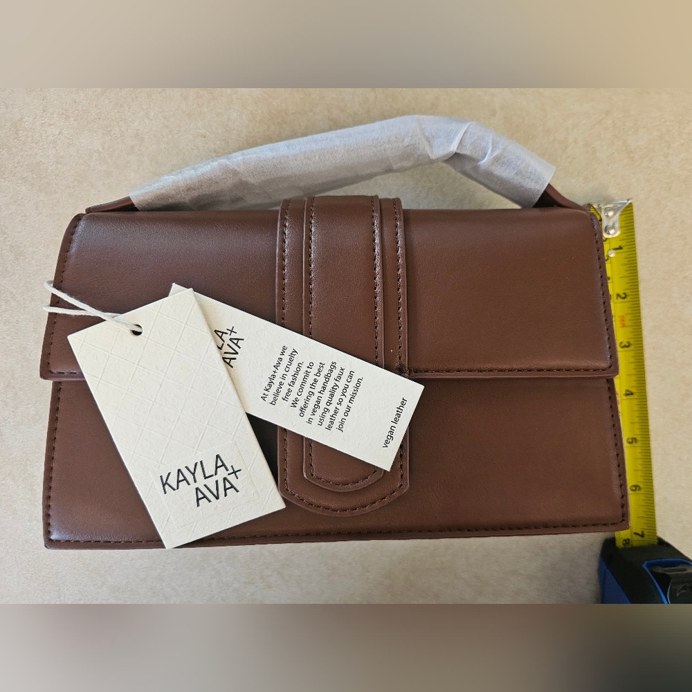 Kayla Ava Crossbody bag or clutch (removable straps)
